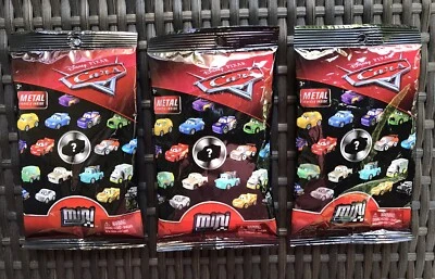 Disney Pixar Coches MINI CORREDORES Bolsa Ciega Lote 3 Bolsas Coche NUEVO Foto 1 de 2