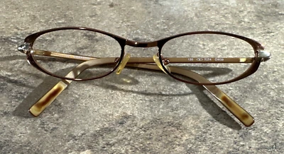 Valentino 5254 OW39 Women’s Copper Eyeglasses Frames Oval 48-17-130 Italy G11 - Image 1 of 4
