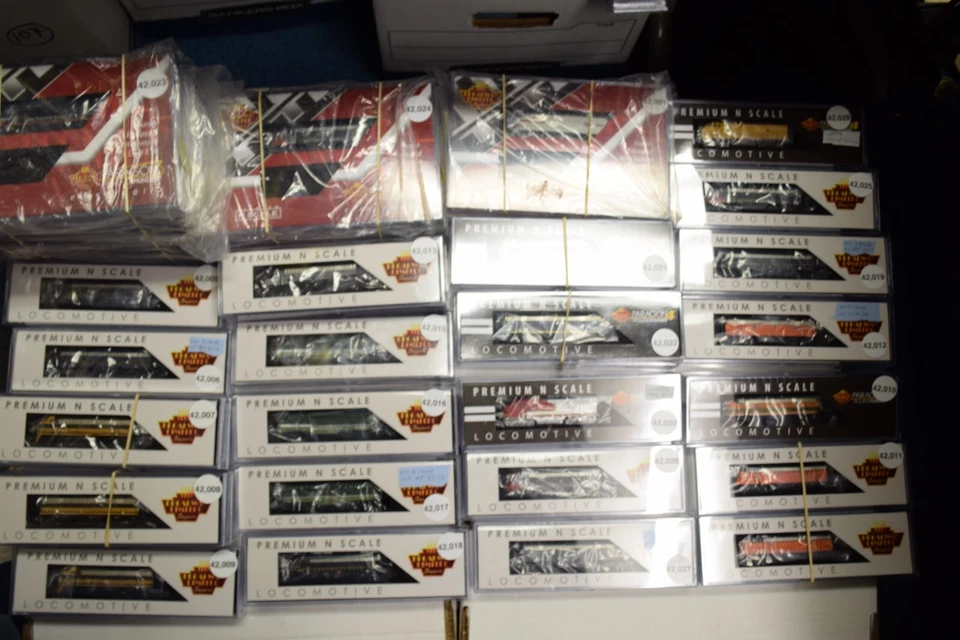 N Scale BROADWAY LIMITED DCC SOUND F3 F7 SP UP SF GN NP PRR RGSold individually, - Image 1 of 1