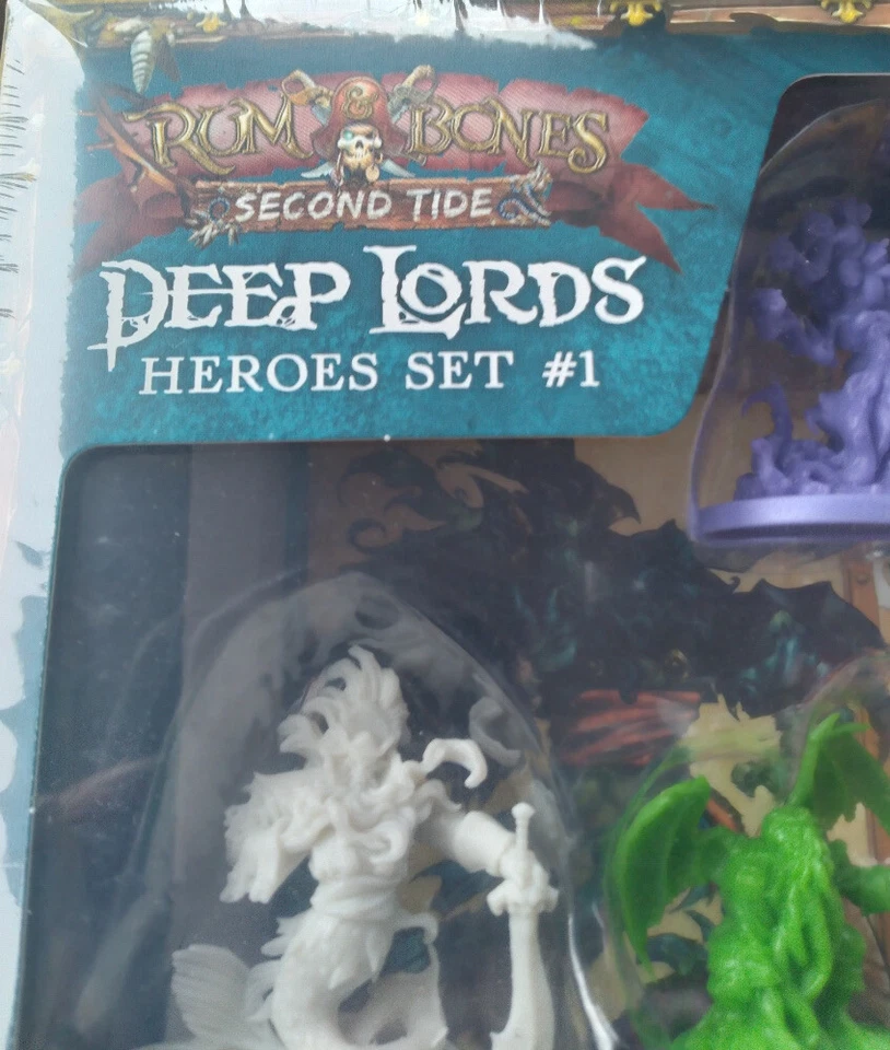 Rum and Bones: Second Tide - Deep Lords Heroes Set #1 - Image 1 of 1