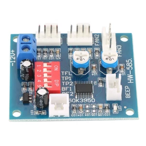 DC 12V Four Wire Thermostat PWM Fan Speed Controller for PC Fan - Picture 1 of 9