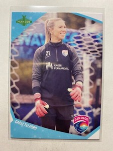 Carly Telford 2022 San Diego Wave FC #220 Parkside NWSL Card