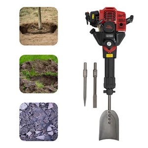52cc 2-Stroke Gasoline Digging Machine Portable Excavator Garden Tree Digger - Picture 1 of 24