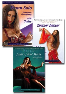Sadie Instructional How to Belly Dance 3 DVD Set - Bild 1 von 1