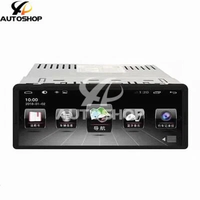 Single Din Car Radio Stereo Video MP5 Player GPS Multimedia 6.9" Touch Screen - Image 1 of 4