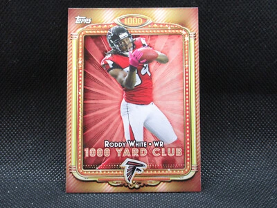 2013 Topps 1000 Yard Club Roddy White #15 Atlanta Falcons - Image 1 of 2
