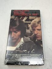 All the President's Men VHS First Print Factory Sealed