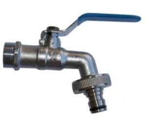 Robinet Jardin 1/2 " X3/4 " Attelage Rapide A Tuyau - Bild 1 von 1