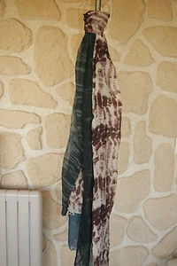 écharpe multicolore neuve 100% viscose - Imagen 1 de 1