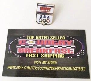 Vintage Team USA Olympics Skippy Peanut Butter Olympic Games Hat Lapel Pin Nice! - Picture 1 of 2