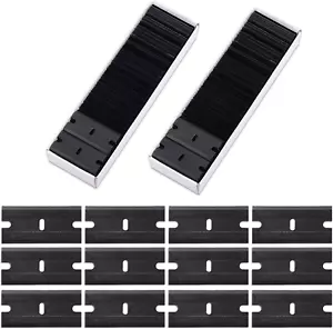 Plastic Razor Blades 200PCS Double Edged 1.5 Inch Suit for Razor Blade Scraper, - Picture 1 of 7