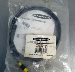 Banner Engineering - P/N: 27490 Snap-on Connector PKG 3Z-2 5A-1 - Picture 1 of 3