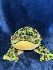 Ganz Webkinz - HM114 - Bullfrog, Green and Yellow (No Code) - Picture 1 of 3