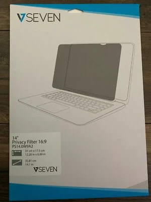 Filtro Privacidad V7 14" PS14.0W92A2-2N 16:9 - Nuevo Foto 1 de 2