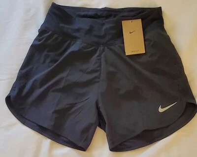 Nike Women Dri-FIT Eclipse Run Brief Lined 5" Short Black cz9568-010 Sz S M L XL - Image 1 of 2