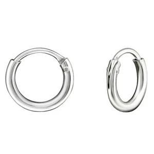 Creolen Silber 8mm - Bild 1 von 2