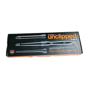 Paul Mitchell ProTools Express Ion UNCLIPPED 3-in-1 Styling Wand Black Preowned - Picture 1 of 3