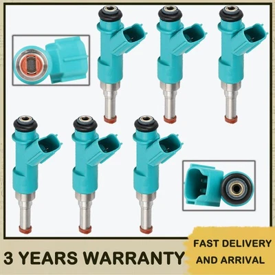 Inyector de combustible 232090P010 para Toyota 2013-2016 Avalon 2011-2016 Sienna 3,5 L 6 piezas Foto 1 de 4