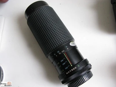 Objetivo Tele-Zoom Tokina RMC 100-300 / 5,6 Para Canon A1, AE-1, F1 Macro 1:2,3 - Imagen 1 de 4