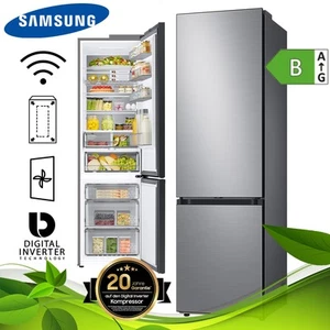 Samsung Kühl Gefrierkombination Kühlschrank NoFrost Inverter Bespoke Edelstahl - Bild 1 von 12