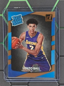 2017-18 Panini Donruss - Rated Rookies Lonzo Ball #199 (RC) - Picture 1 of 2
