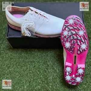 FootJoy LEGENDS Spring Bloom Azalea Golf Shoes ⛳️US 11 ⛳️ Pink White PACKARD LX - Picture 1 of 11