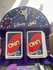 Disney Electronic UNO Family Card Game Mattel 2002 Tested Works! With CARDS - Picture 1 of 14