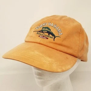 Vintage 90's Tommy Bahama Ball Cap Cotton Adjustable Guys Girls Men's - Picture 1 of 10