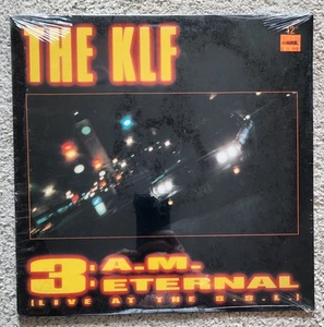 NEW FACTORY SEALED The KLF 3 A.M. ETERNAL Live At SSL-1 Vinyl 12"LP Single 1991 - Foto 1 di 10