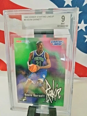 1996 Starting Lineup Kenner BGS 9 POP 6 NO 10s! - Image 1 of 2