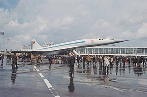 Tupolev Tu-144 Unveiled In Moscow 1969 OLD PHOTO - Bild 1 von 1