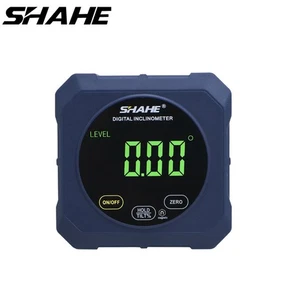 SHAHE Winkel elektronische Wasserwaage Touch Control Winkelmesser mit 4-seitigen Magneten 5518S - Bild 1 von 7