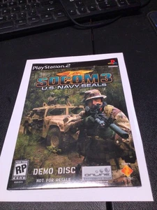 Socom U.S. Navy Seals demo disc ps2 brand new sealed! - Picture 1 of 4