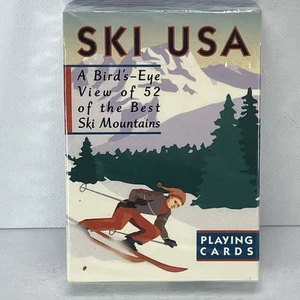 Ski USA Playing Cards Park City Mammoth Deer Valley Crested Butte 2003 SEALED - Bild 1 von 6