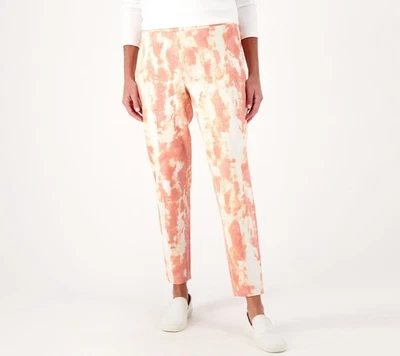 Isaac Mizrahi Live! Women's Petite Pants PXL Mizrhai Soho Multi-colored A572802 - Image 1 of 4