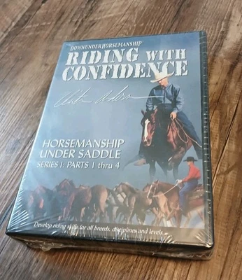 Riding With Confidence Horsemanship Under Saddle I 1-4 DVD Set NEW SEALED Horse - Image 1 of 2