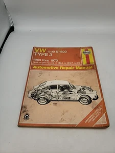 Haynes VW Volkswagen 1500/1800/Type 3/1493 cc/1584 cc 1963-1973 Repair Manual - Picture 1 of 10