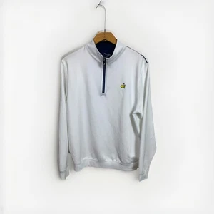 Masters Tech Mens Quarter Zip Golf Pullover Size Medium - Picture 1 of 11