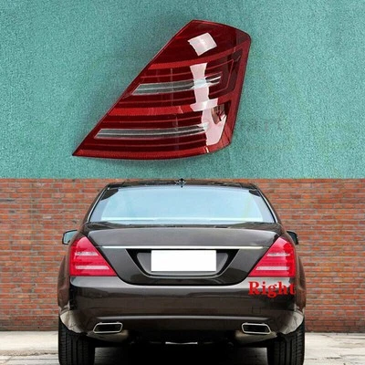 Cubierta de luces traseras laterales derechos ajuste transparente para Mercedes-Benz W221 Clase S 2010-2013  Foto 1 de 4