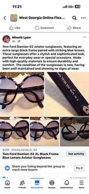 Tom Ford Sunglasses - Image 1 of 4