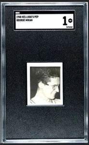 1948 Kellogg's Pep George Mikan SGC 1 RC HOF Basketball Rookie Card - Picture 1 of 2