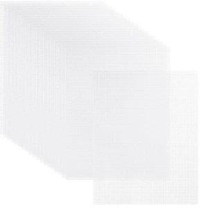 20 Blatt Kunststoff Leinwand, 13x10,2 Zoll 7CT Transparent Kunststoff Mesh Canvas5841 - Bild 1 von 7