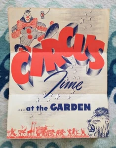 1955 Ringling Bros Barnum & Bailey Circus at MSG NYC Mailer Ad Brochure - Picture 1 of 3