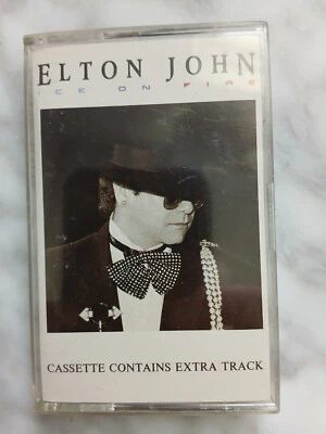 Elton John - Ice On Fire Cassette Tape Tested - Image 1 of 4