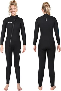Owntop 5mm Neoprene Wetsuit for Women - Full Diving Suit Stretch Long Sleeve SM - Picture 1 of 8