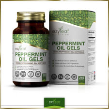 Peppermint Oil Capsules 100mg Serving IBS Gas Bloating Relief Digestive Enzymes