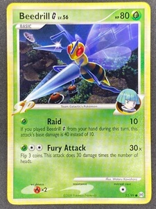 Pokémon Beedrill G 53/99 AR Arceus NM - Picture 1 of 2