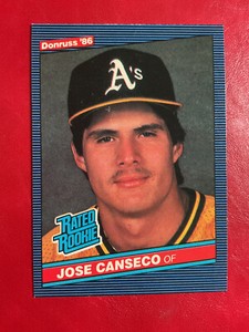 Jose Canseco Donruss Rookies & more " YOU PICK "   Rangers A's Red Sox Yankees