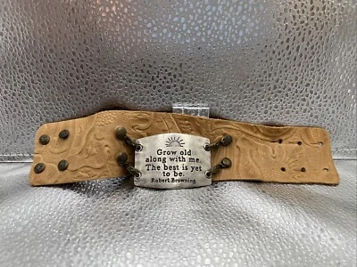 Brazalete Lenny And Eva Mix & Match y placa extraíble / prendedor Robert Browing Foto 1 de 4