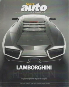 SPORT AUTO 549 2007 LAMBORGHINI REVENTON PORSCHE 997 GT2 DE TOMASO FANTASUZZI 1965 - Bild 1 von 3